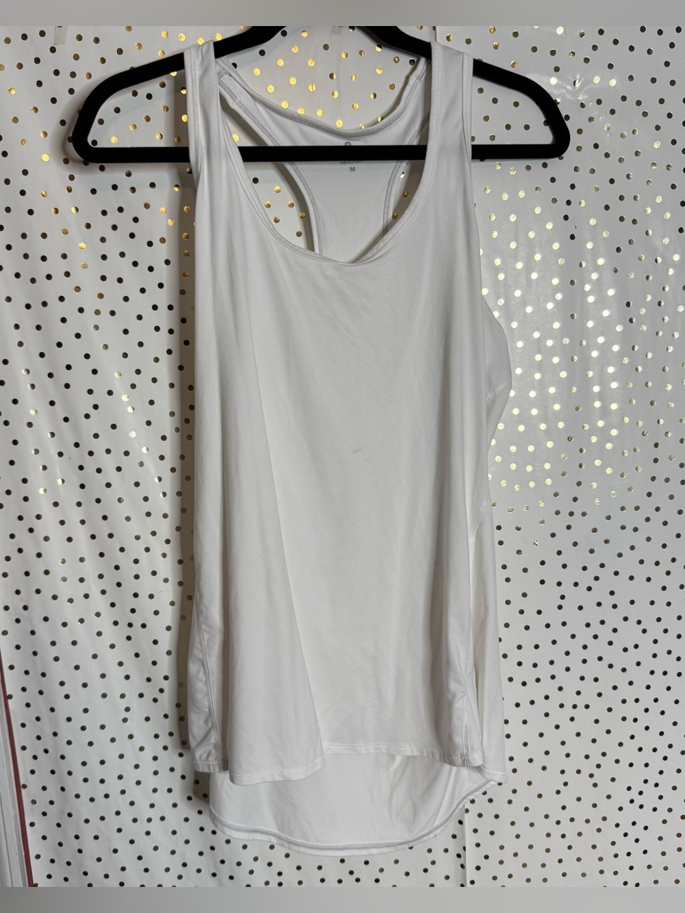 Athleta Women’s White Racerback Tank Top
